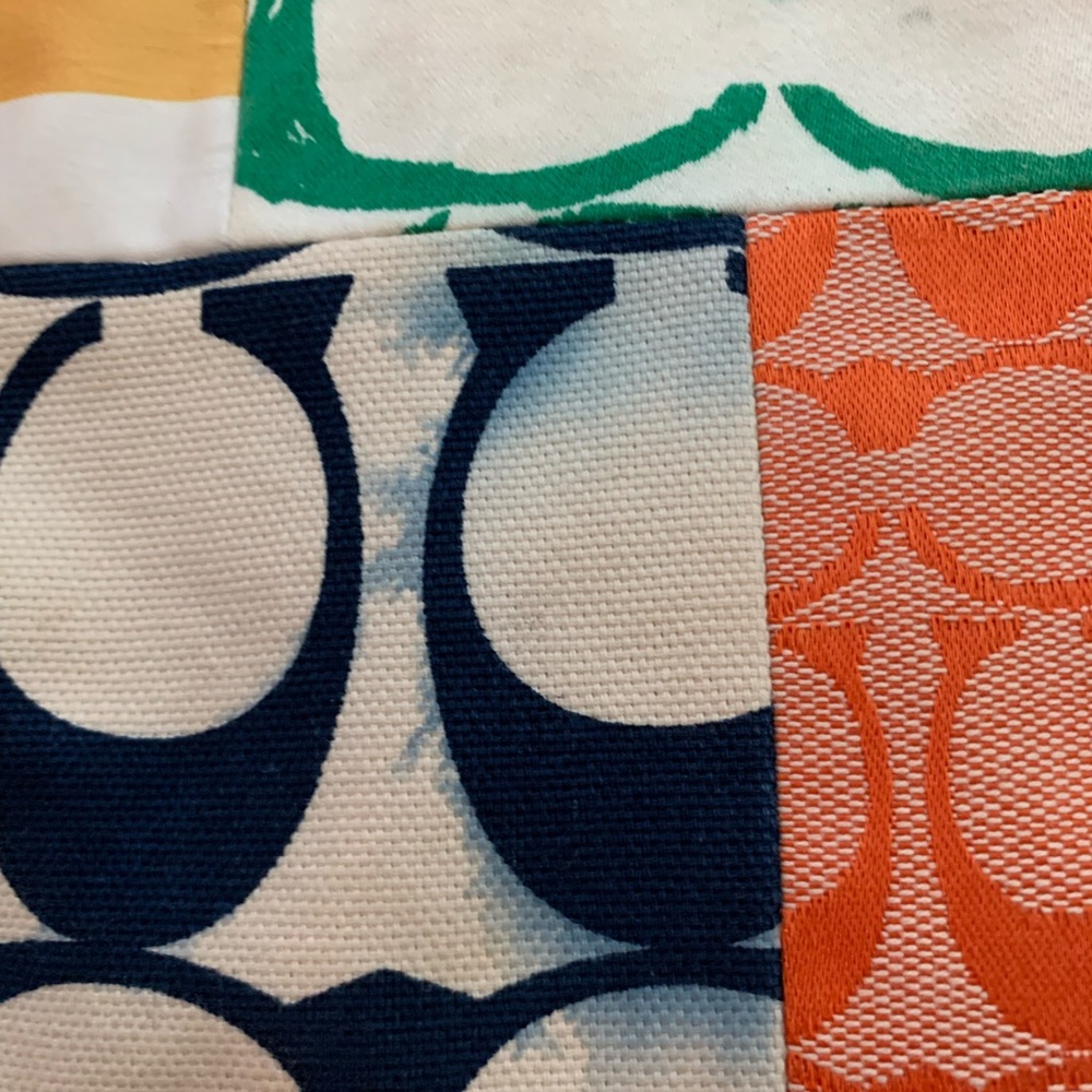 Coach Multicolor Patchwork Shoulder Bag - image 3